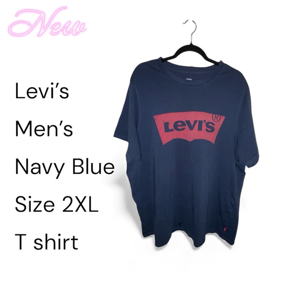 Levi's Men's Dark Blue Graphic Tee